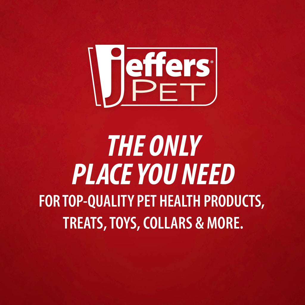 Jeffers Red Hockey Puck Natural Rubber Treat Dispensing Dental Dog Chew Toy